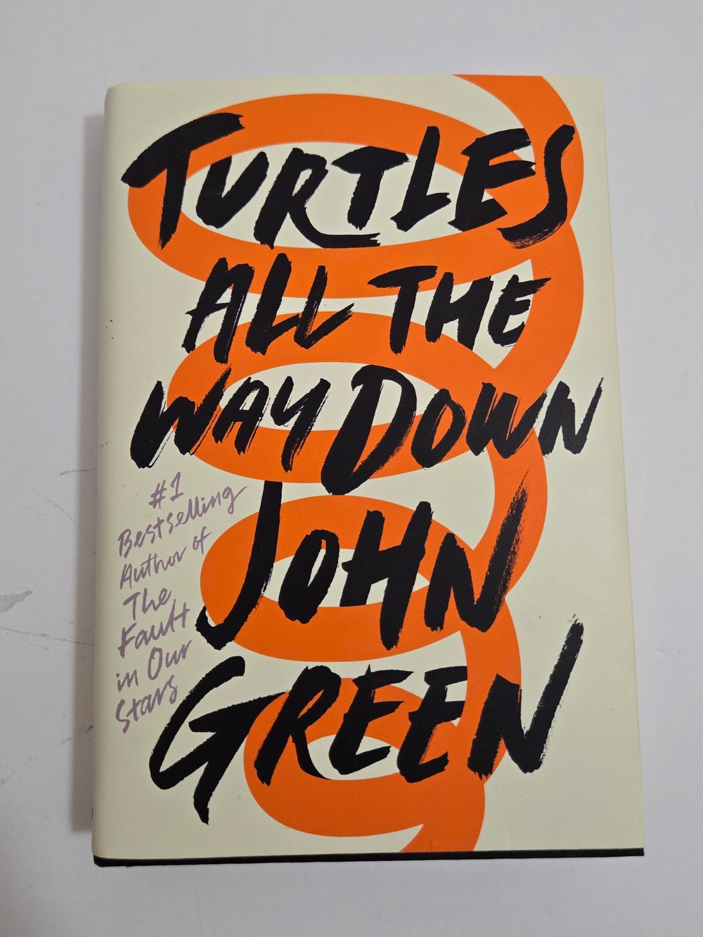 John Green Turtles All the Way Down Hardcover Novel Penguin YA Book